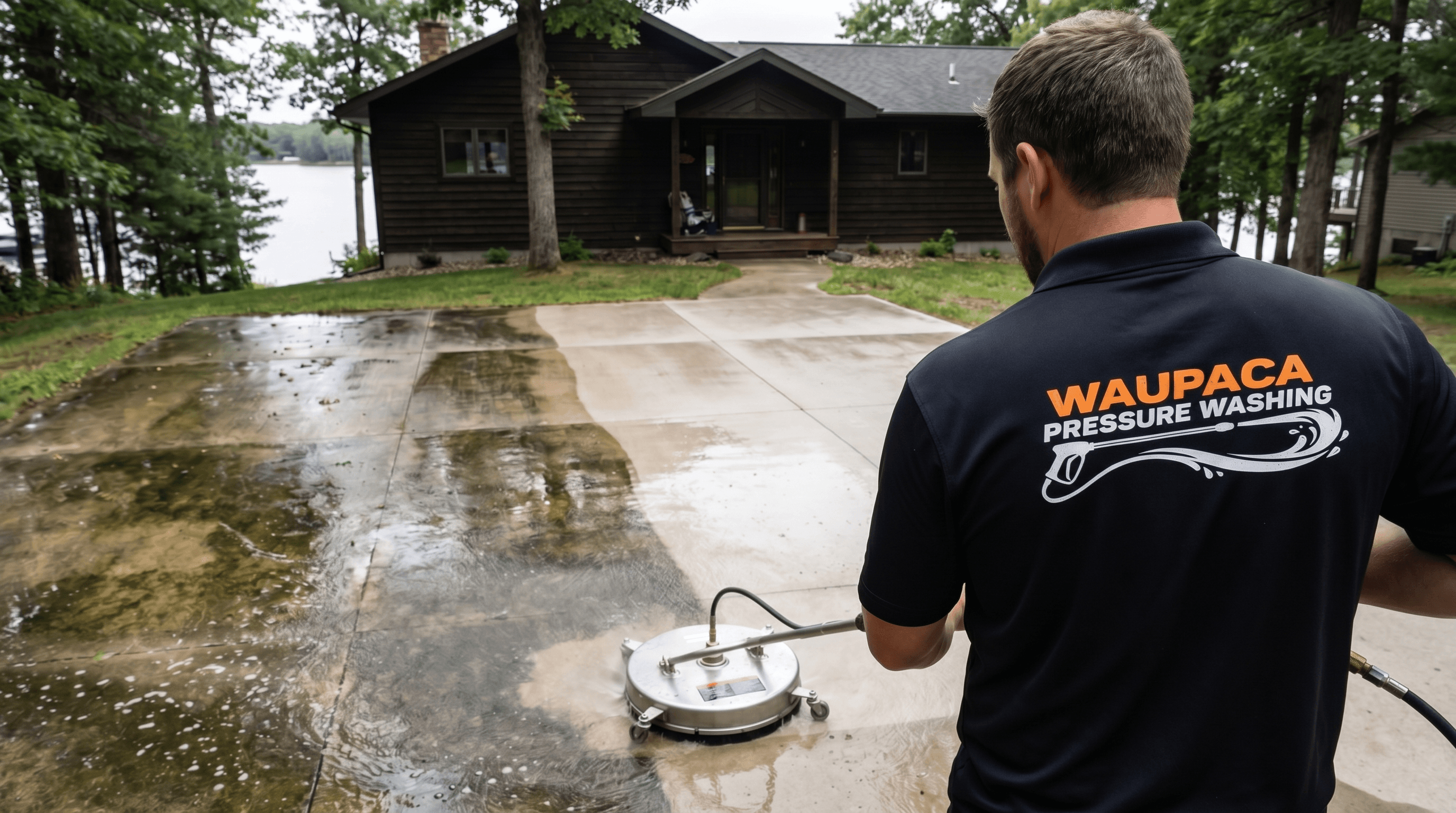Pressure washing and soft washing in Waupaca WI